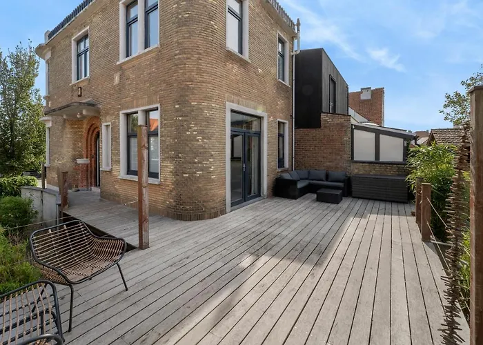 Gezellige Villa Aan Zee Met Ruim Terras Voor 6P